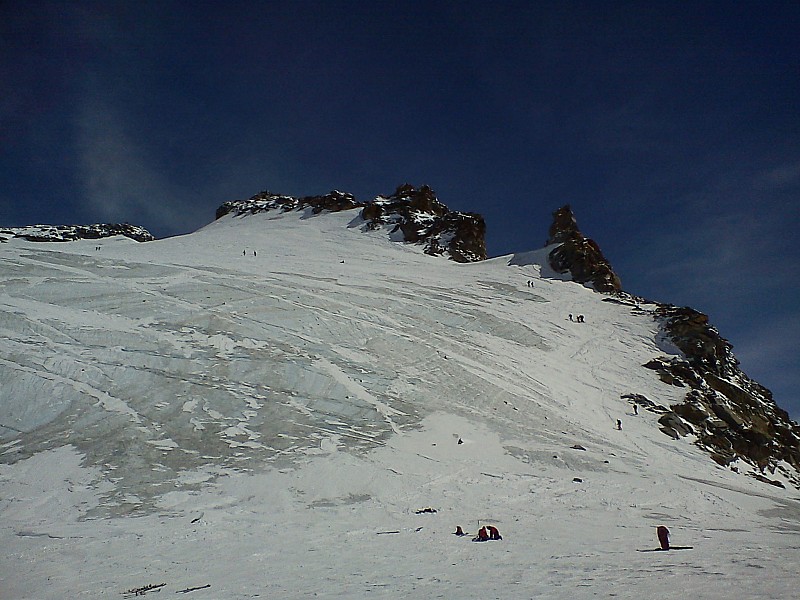 Glacier : Bien pauvre en neige