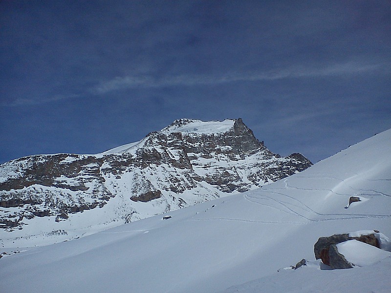 #2 Traversee : Belle vue sur le Grand Paradis lors de cette traversee Traversee : Belle vue sur le Grand Paradis lors de cette traversee