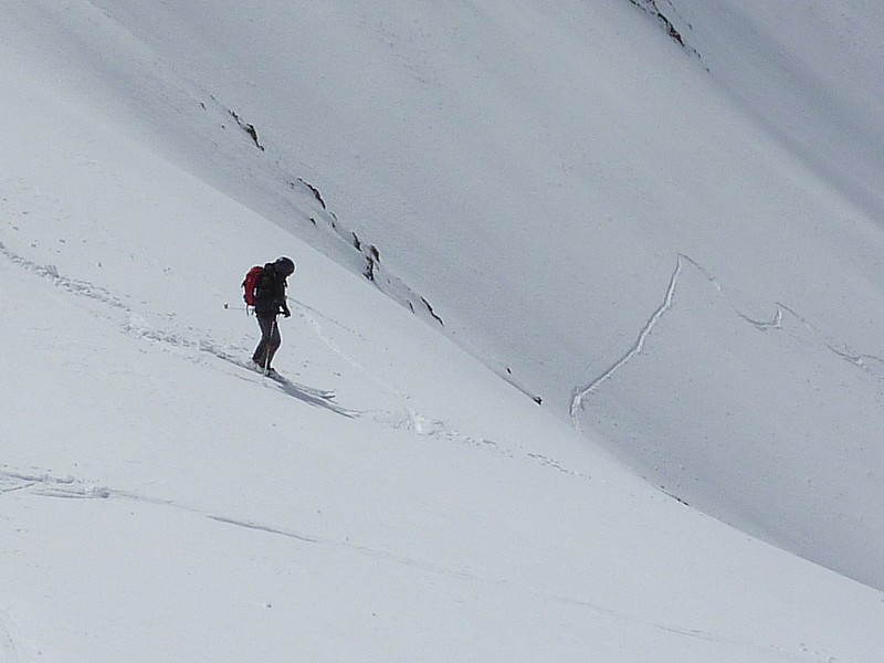 #4 Benoit : Premiers virages sous le col Benoit : Premiers virages sous le col