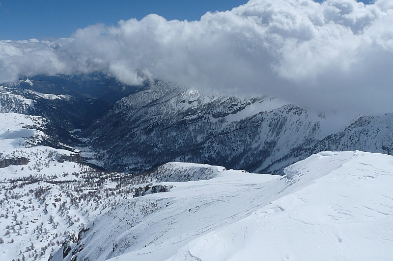 #9 la descente : Vue sur la descente la descente : Vue sur la descente