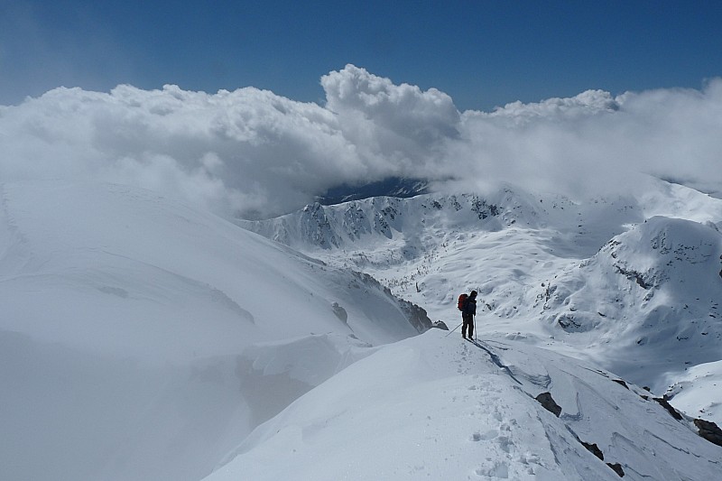 #8 Arête : Sur l Arête : Sur l'arête sommitale