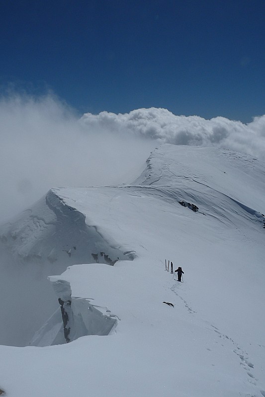 #7 En direction du sommet : Vite le sommet avant les nuages !! En direction du sommet : Vite le sommet avant les nuages !!