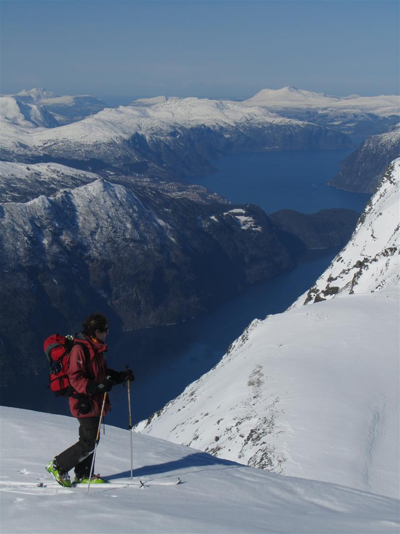 #15 vue du sommet : du Tretindanibba à 1500 m, vers l vue du sommet : du Tretindanibba à 1500 m, vers l'ouest