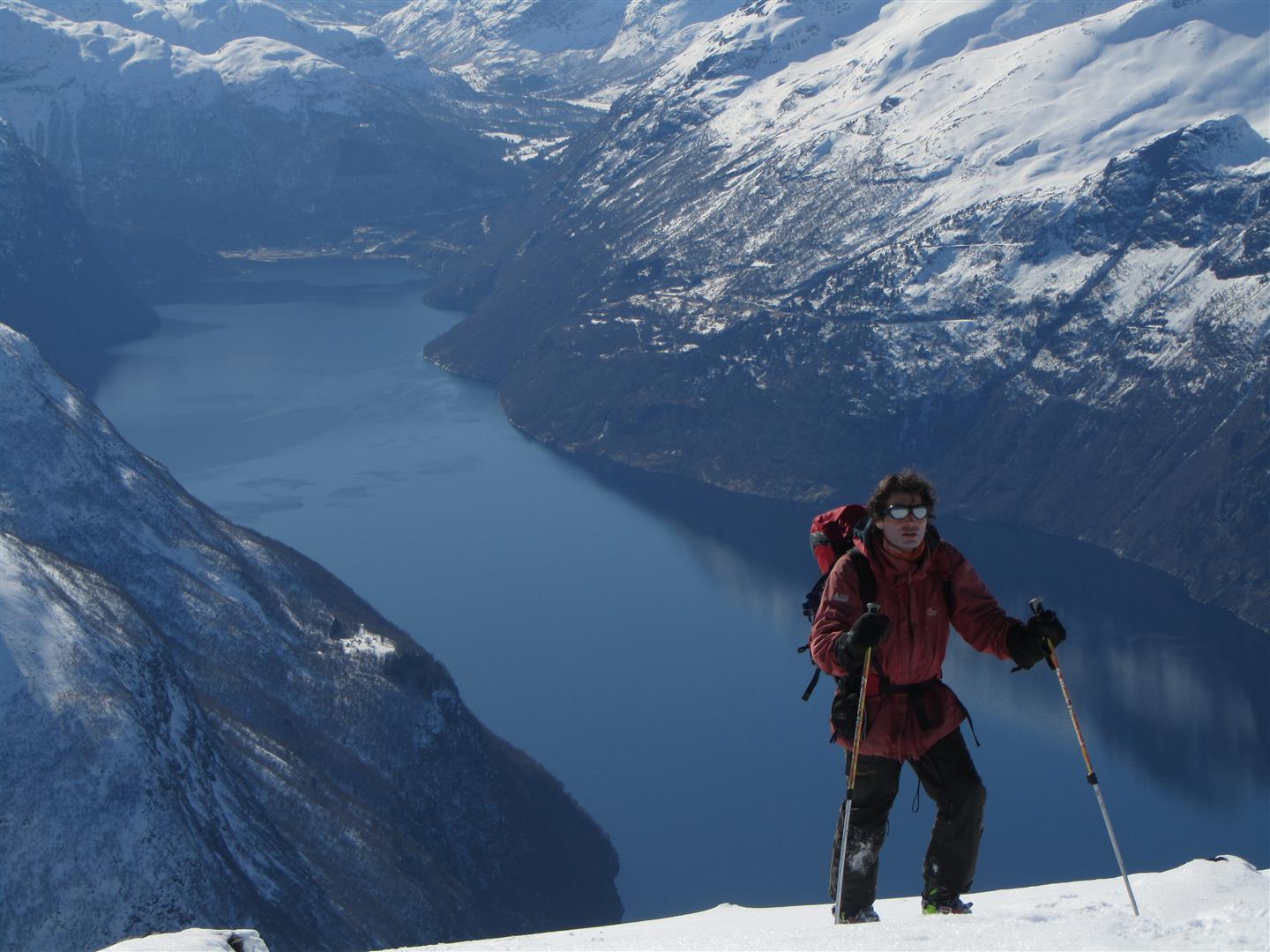 #14 vue du sommet : du Tretindanibba à 1500 m, vers l vue du sommet : du Tretindanibba à 1500 m, vers l'est