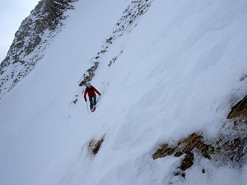 #14 Traversée dans l Traversée dans l'autre sens : Pas trop de neige par endroit !