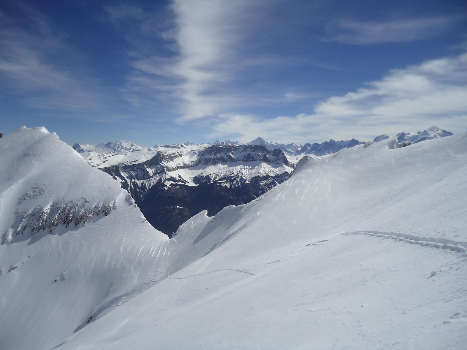 #7 Pointes Longues : Mont-Blanc depuis le col Pointes Longues : Mont-Blanc depuis le col