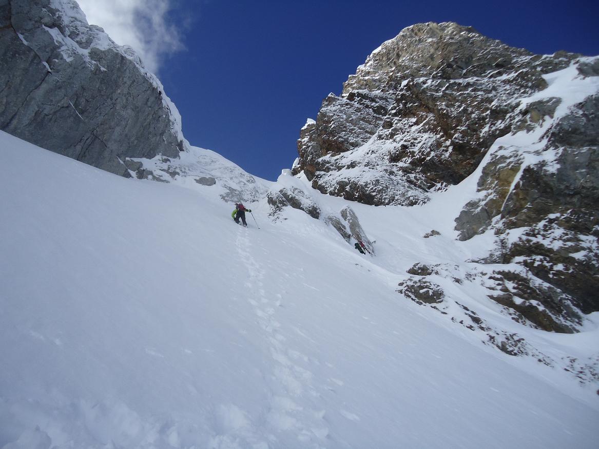 l'Etale : Passage de la barre facile à pied mais à ski ça doit être une autre histoire