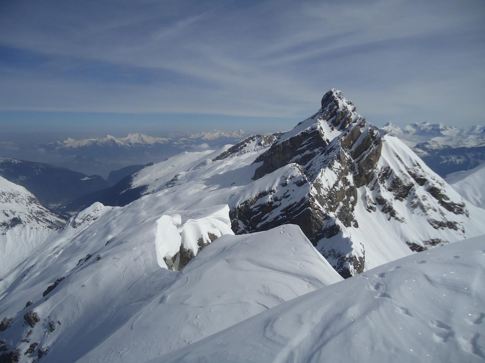 #14 Mont Charvet : Pointe Percée Mont Charvet : Pointe Percée