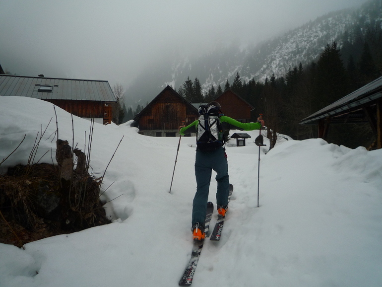 Le Bénétant : on a mis les skis...et on ne les quittera plus...ou presque! ;o)