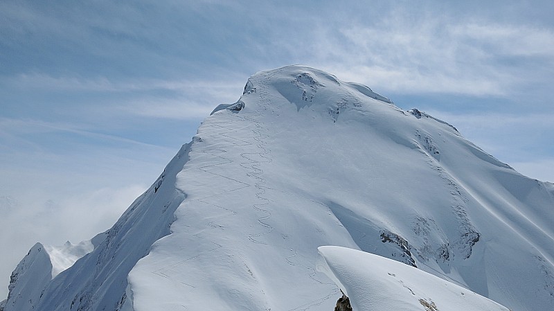 #4 Rampe des clochers : Dent du Chatelet, belle trace, belle pente Rampe des clochers : Dent du Chatelet, belle trace, belle pente