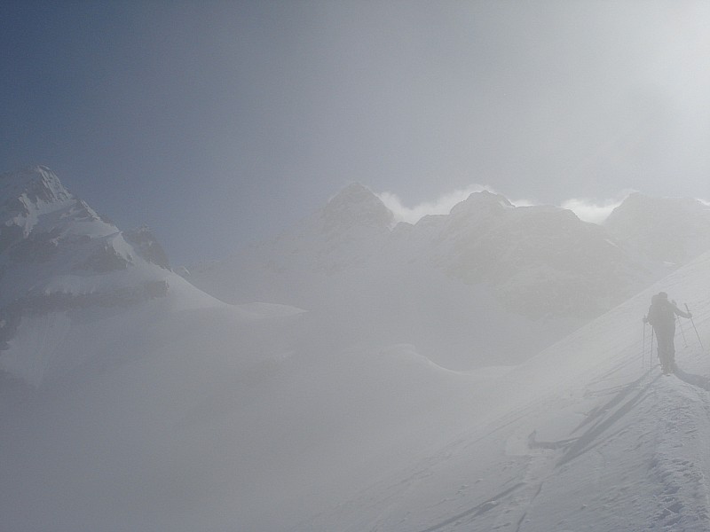 #1 col du pertuis : on sort du brouillard col du pertuis : on sort du brouillard