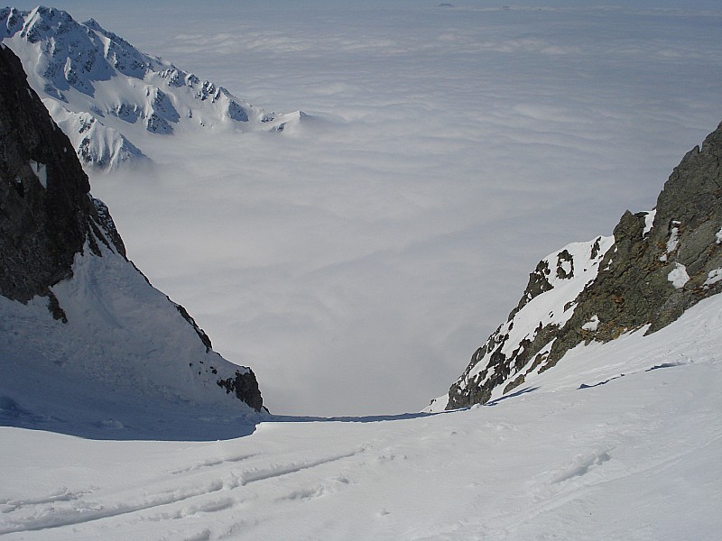 #12 col du pertuis : depart couloir W col du pertuis : depart couloir W