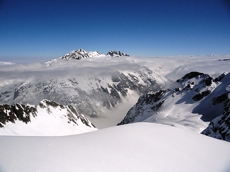 #5 Le Rissiou : Sommet: les Aiguilles d Le Rissiou : Sommet: les Aiguilles d'Argentière au fond
