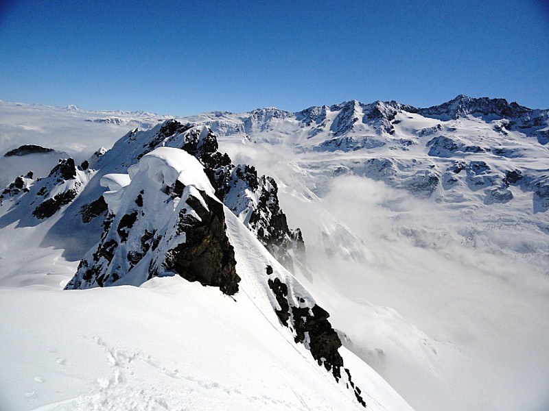 #6 Le Rissiou : Sommet: vers les Grandes Rousses Le Rissiou : Sommet: vers les Grandes Rousses