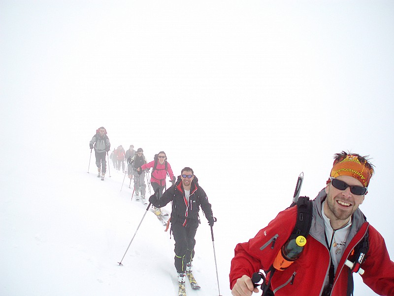 #3 Reblanc : En remontant au col de la Cicle, c Reblanc : En remontant au col de la Cicle, c'est toujours tout blanc mais on garde le sourir :)