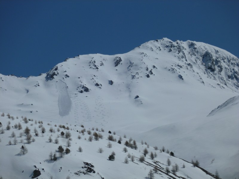 #3 avalanche Grand queyras : à première vue sans conséquences, méfiance... avalanche Grand queyras : à première vue sans conséquences, méfiance...