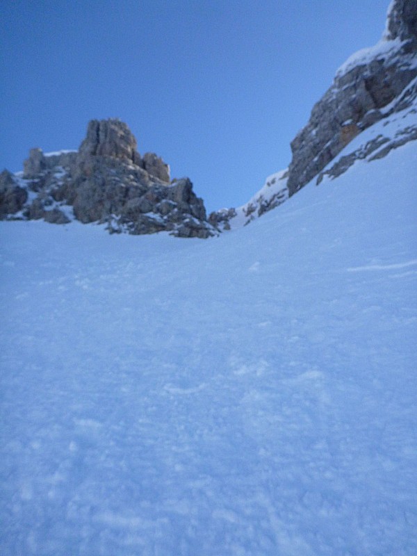 #19 Couloir W : D Couloir W : D'en bas