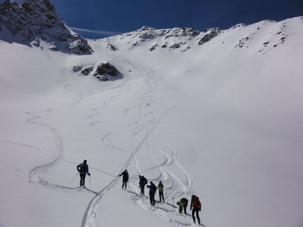 #20 couloir NE : bien bien, c couloir NE : bien bien, c'est bien