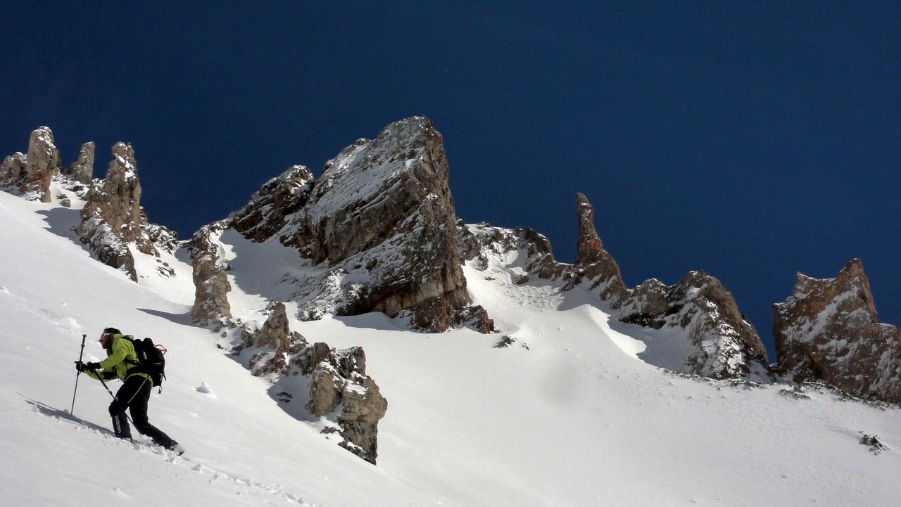 #10 Etienne : direction le couloir que l Etienne : direction le couloir que l'on ne skiera pas