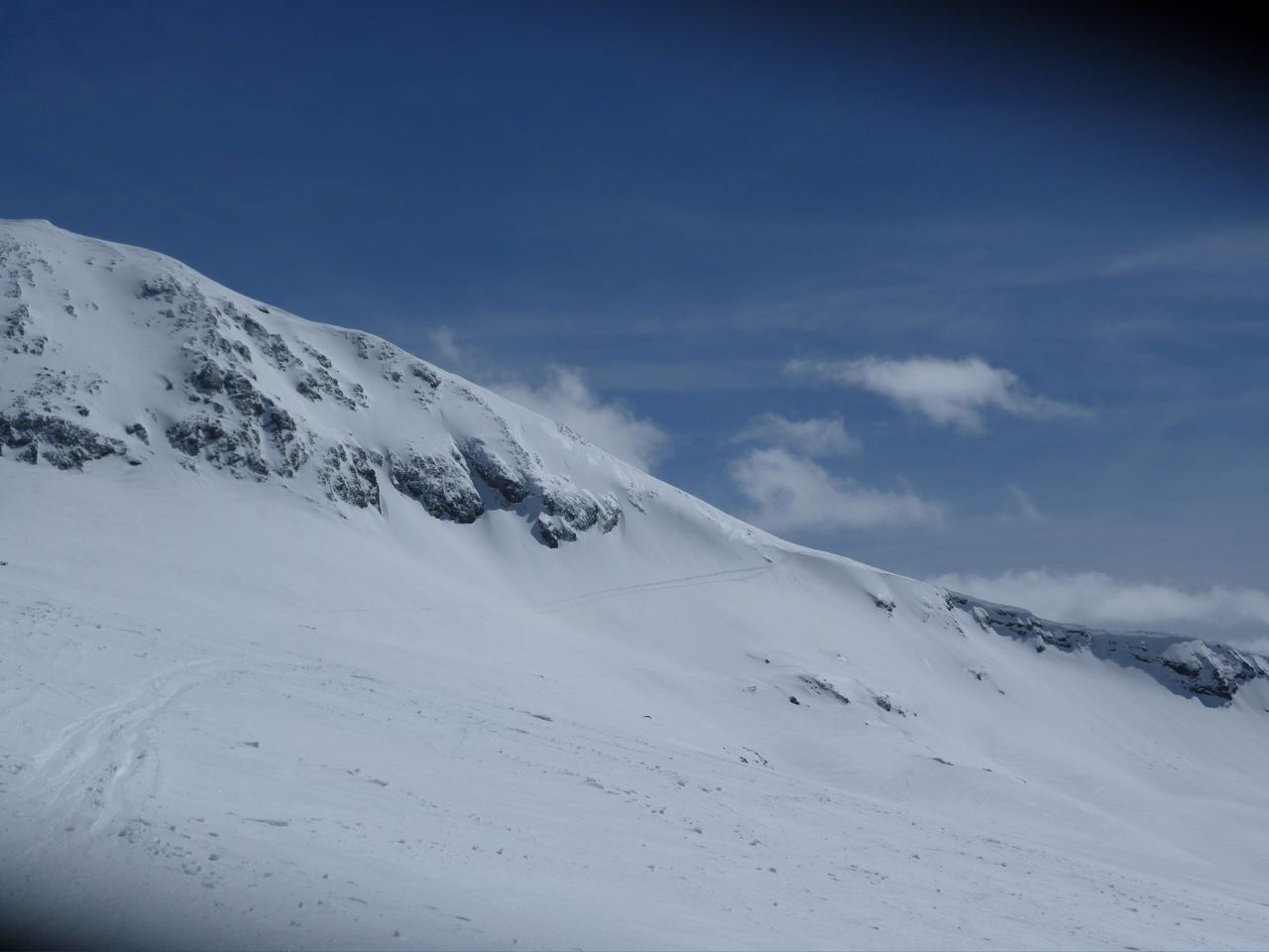#1 Pas de la mine descente : A la descente c Pas de la mine descente : A la descente c'est très bien passé en serrant sur l'amont, pente très raisonnable et neige agréable.