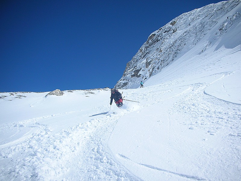 #7 Gégé à la descente : Moquette poils longs sous les Aiguilles d Gégé à la descente : Moquette poils longs sous les Aiguilles d' Arcelin