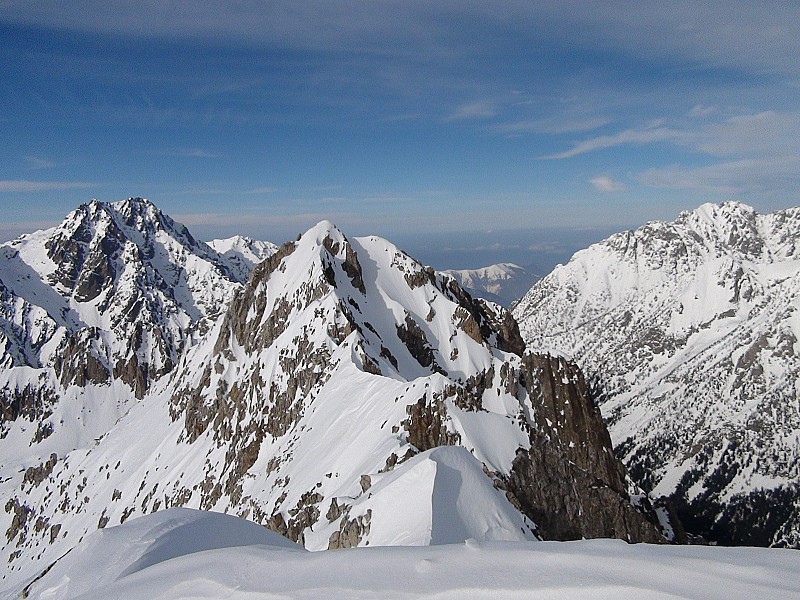#33 Panorama Tête S des Bresses : Vue vers la Tête N Panorama Tête S des Bresses : Vue vers la Tête N