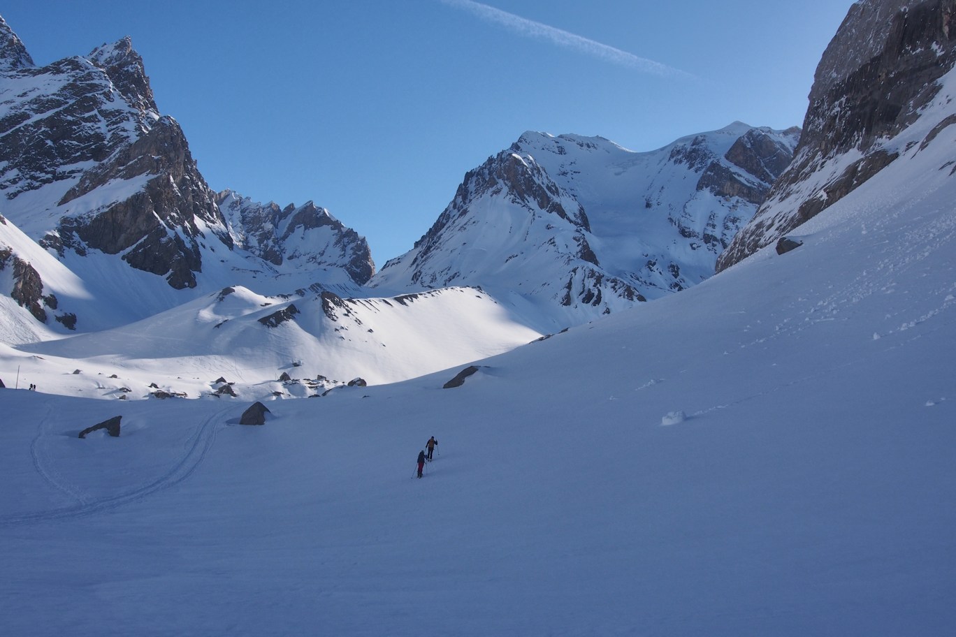 #3 Sous l Sous l'aiguille de la Vanoise : Avec la Grande Casse plein cadre.