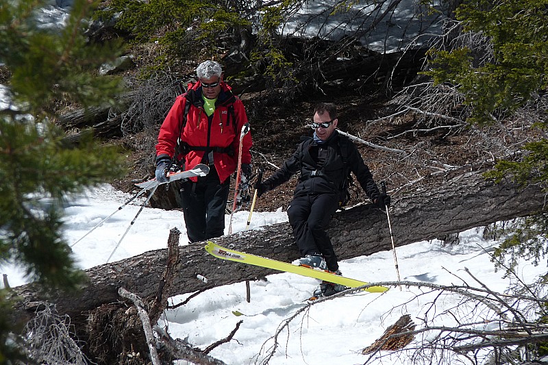 #7 a chacun sa technique : avec ou sans ski ? a chacun sa technique : avec ou sans ski ?