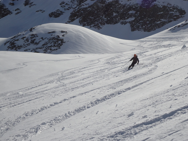 #2 Col de Comberousse : Bonne neige en haut Col de Comberousse : Bonne neige en haut