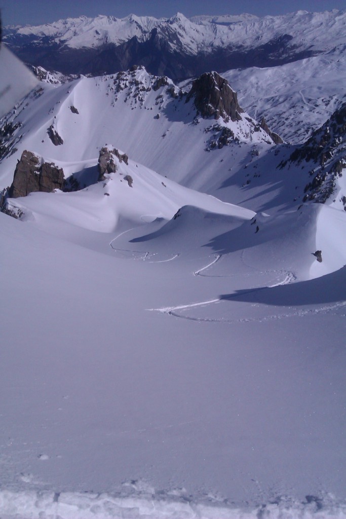 #5 combe suspendue : vue du haut combe suspendue : vue du haut