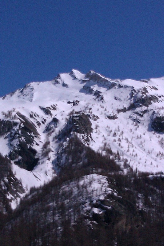 #6 Vue de Maljasset : Itinéraire de descente Vue de Maljasset : Itinéraire de descente