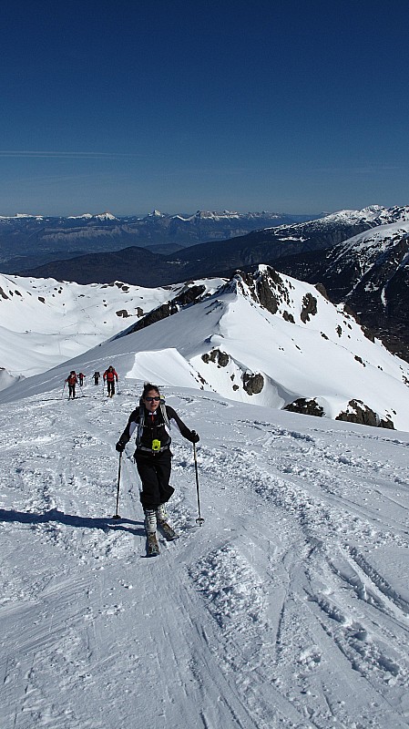 #4 Arête : Sur l Arête : Sur l'arête sommitale