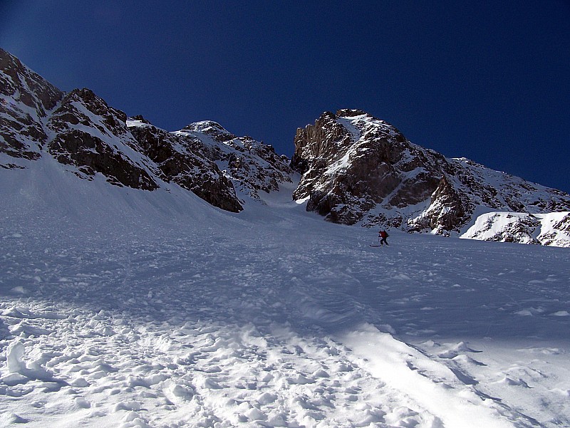 #9 pic couttet : le couloir vue du lac Blanc pic couttet : le couloir vue du lac Blanc