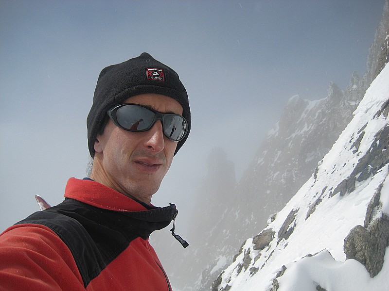 #3 Tour de la Meije : A la Breche de Giraud-Lezin au milieu des nuages Tour de la Meije : A la Breche de Giraud-Lezin au milieu des nuages