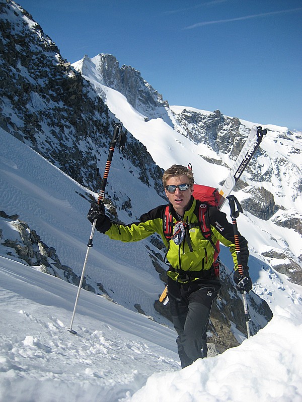 #23 Tour de la Meije : Devant la face N de la Meije Tour de la Meije : Devant la face N de la Meije