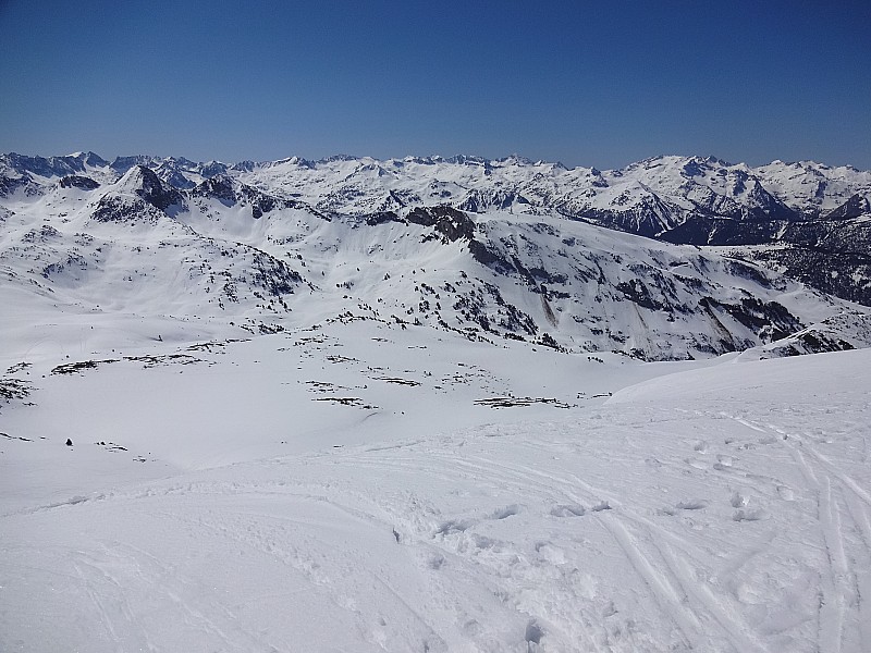 #2 Vue du sommet vers l Vue du sommet vers l'ouest : Grand beau