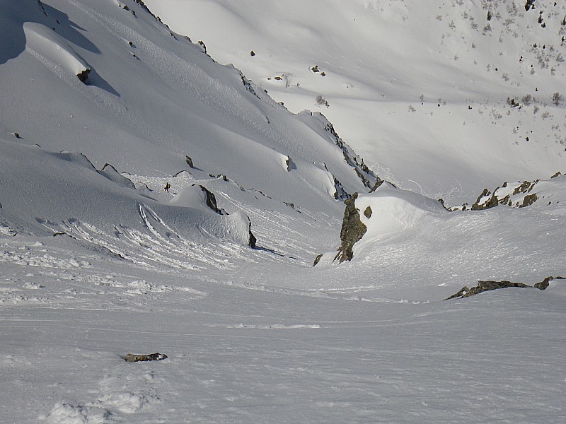 #4 Couloir NW : Descente en partie en poudre... Couloir NW : Descente en partie en poudre...