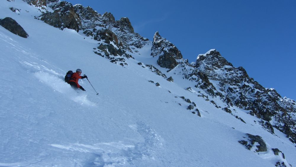 une neige gouleyante et profonde !