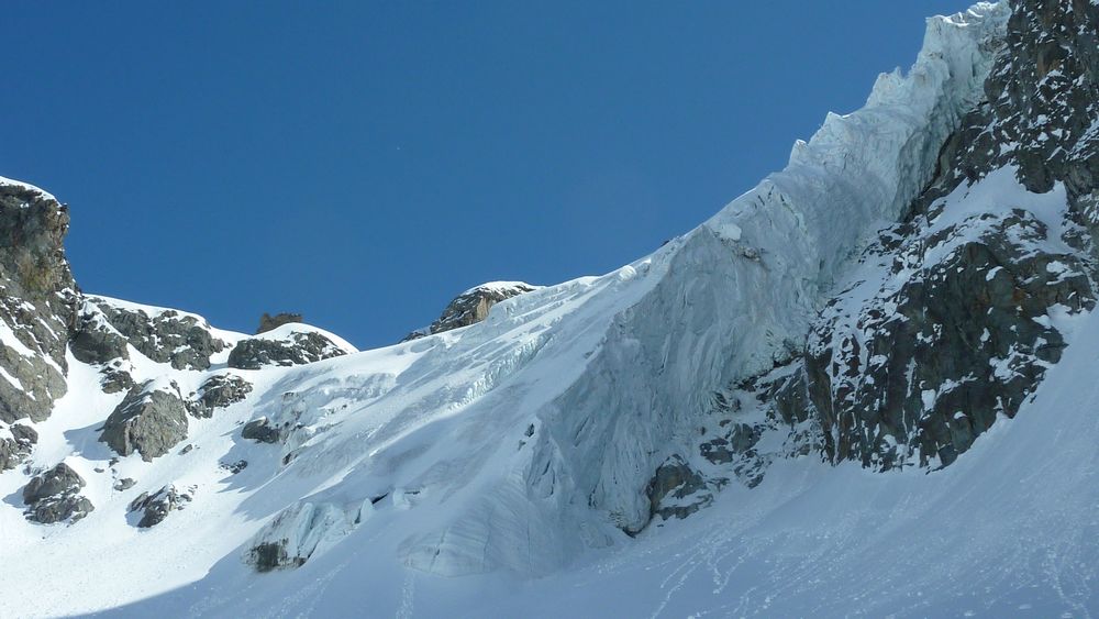 Glacier supérieur d'Arsine : il ne s'arrange pas en vieillissant...