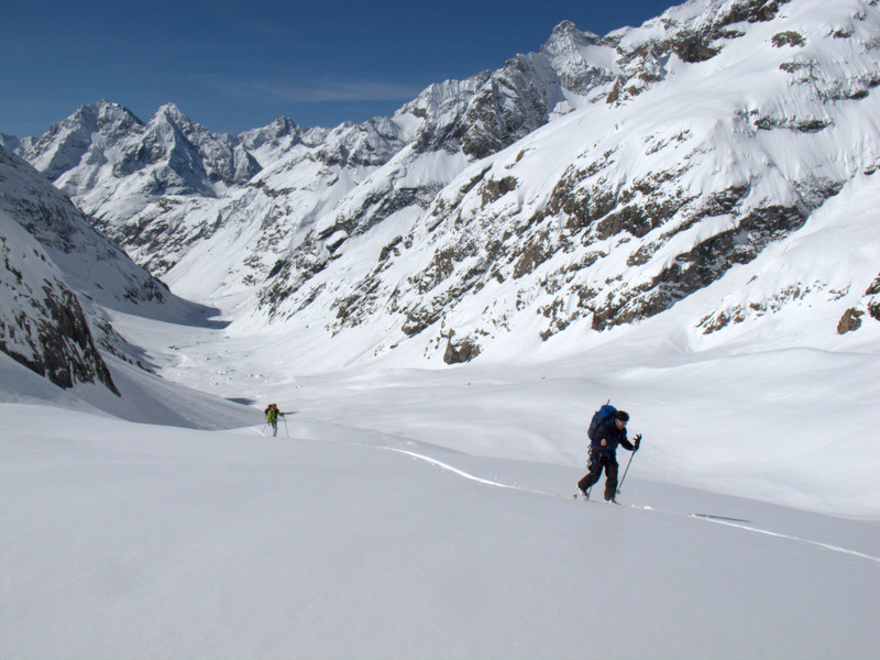 Vallon des Etançons : enneigement exceptionnel !