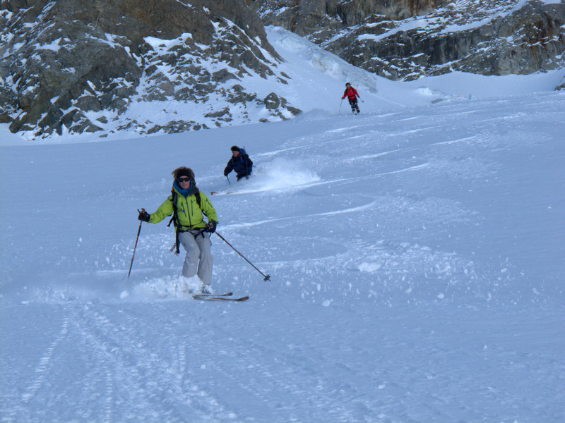 Glacier de la Grande Ruine : encore du ski grand large