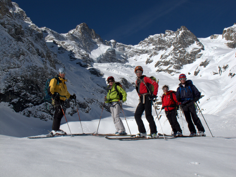 Glacier de l'Homme : la photo de famille, merci pour la compagnie