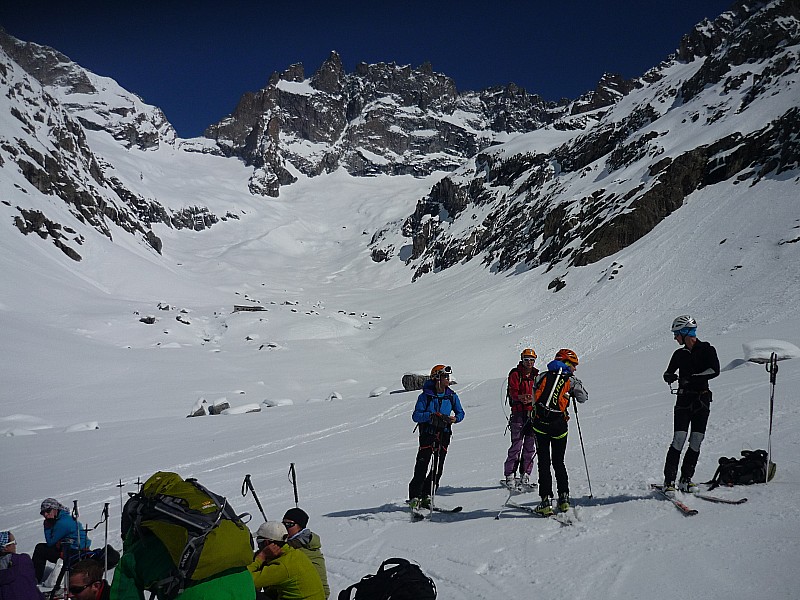 Et la reine Meije.... : Soleil, neige, bonne compagnie... que demander de +... les tractages, c la classe!