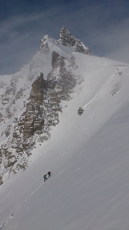 #5 Belle arrête : L Belle arrête : L'arrivée au col du Vallonbrun est très ventée mais très esthétique !