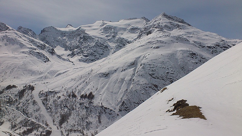 #26 Albaron : On voit la descente qu Albaron : On voit la descente qu'on fera le lendemain ( Albaron par le Vallonnet)