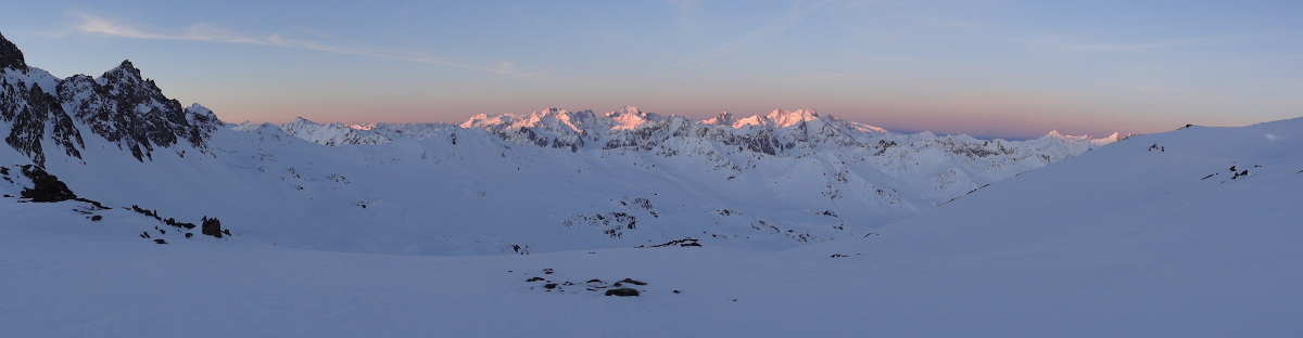 #6 Levé de soleil sur les Ecrins Levé de soleil sur les Ecrins