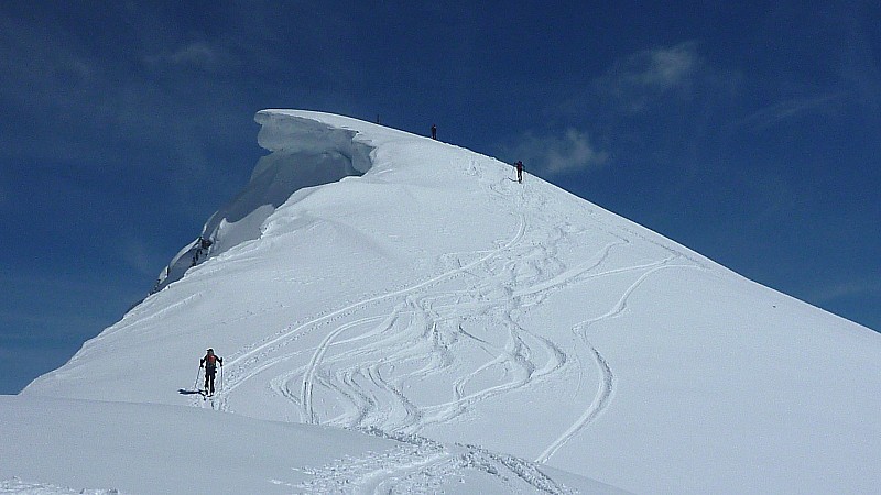 Pareispitze : belle corniche pour des cornichons