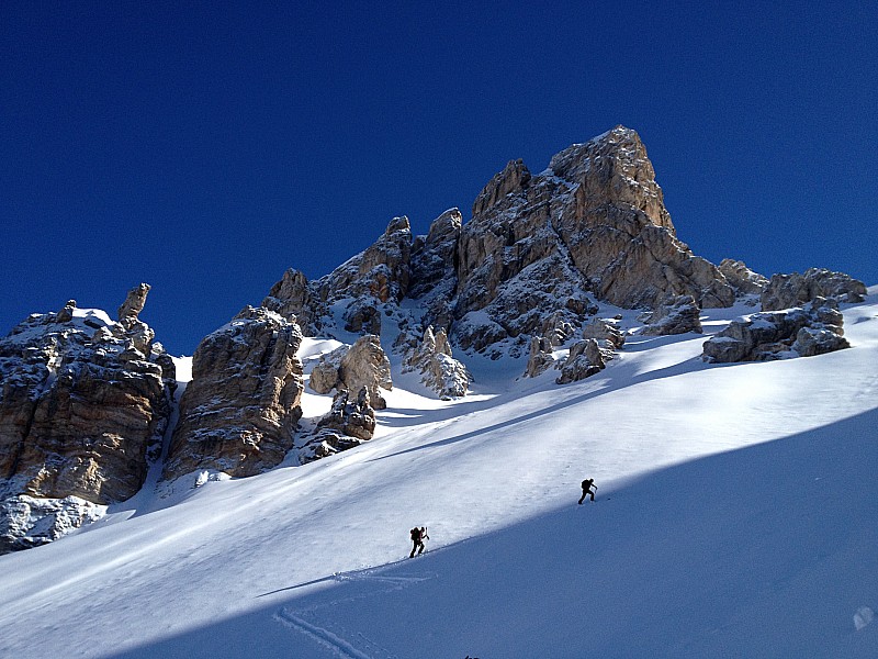 Col Ciamin : Une belle entrée en matière