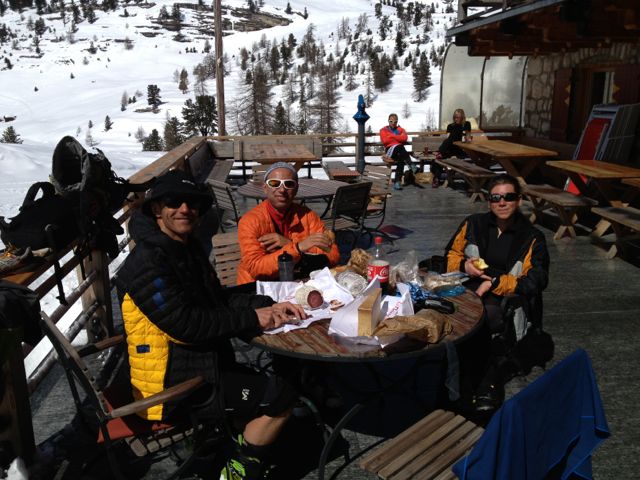 Fanes Hütte : Le debriefing