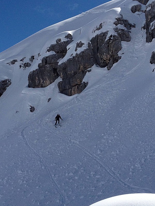 Le seul passage : Bon enneigement